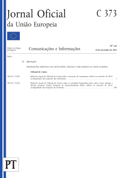 Jornal Oficial da União Europeia