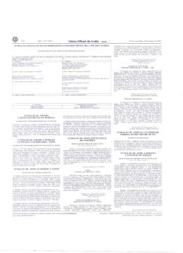 Di&aacute;rio Oficial da Uni&atilde;o Demonstrativo de Execu&ccedil;&atilde;o