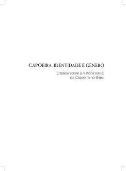 Capoeira, identidade e gênero - RI UFBA
