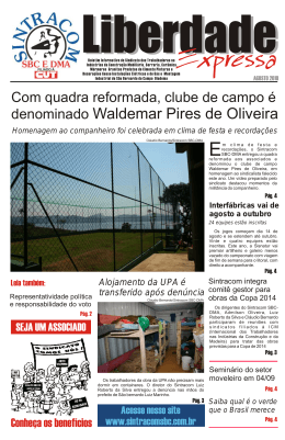 Liberdade Expressa &ndash; Agosto 2010