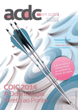 Edi&ccedil;&atilde;o 161 - Associa&ccedil;&atilde;o dos Cirurgi&otilde;es Dentistas de Campinas