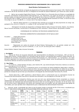 Processo Sancionador RJ2012/13047