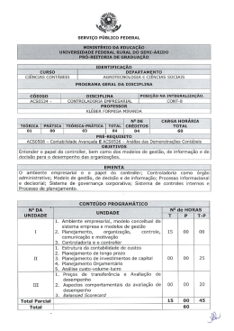 Controladoria Empresarial
