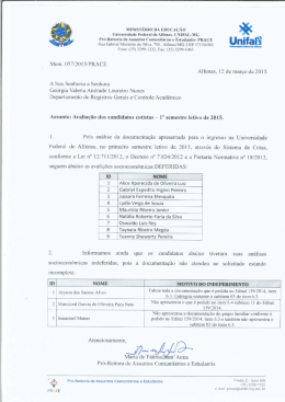 Clique aqui para verificar o motivo. - Unifal-MG