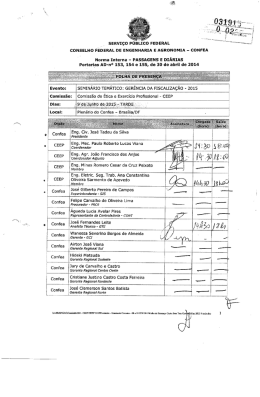 sERvI&ccedil;o P&Uacute;BLICO FEDERAL
