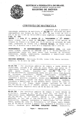 Matrícula