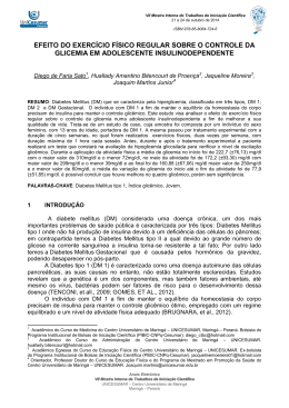 efeito do exerc&iacute;cio f&iacute;sico regular sobre o controle da