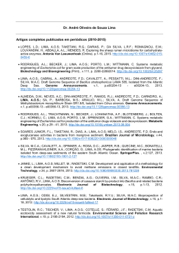 Dr. Andr&eacute; Oliveira de Souza Lima Artigos completos