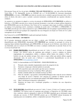 licen&ccedil;as, visa oferecer meios de seguran&ccedil;a para proteger o