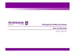 Guia do Utilizador