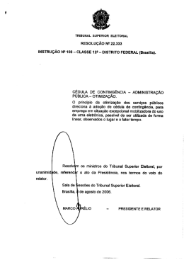 Impressão de fax em página inteira - Tribunal Regional Eleitoral de