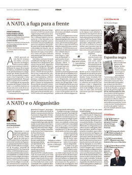 A NATO, a fuga para a frente