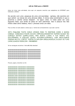 Ler de tr&aacute;z para a frente - Biblioteca Municipal do Seixal