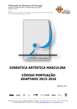 - Federa&ccedil;&atilde;o de Gin&aacute;stica de Portugal