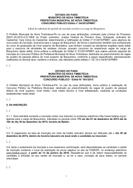 somente para o cargo de bioquímico