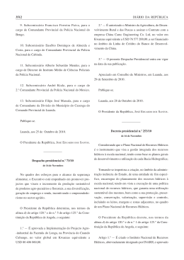 9. Subcomiss&aacute;rio Francisco Ferreira Paiva, para o cargo de