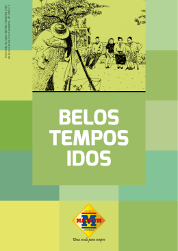 revista &ldquo;Belos tempos idos&rdquo;