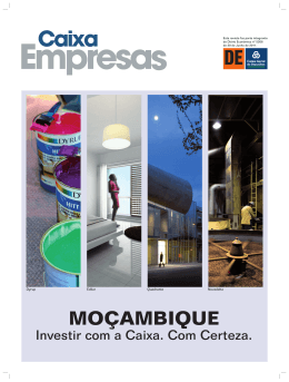 MO&Ccedil;AMBIQUE - Econ&oacute;mico