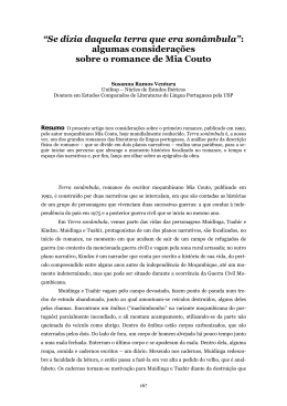 &ldquo;Se dizia daquela terra que era son&acirc;mbula - ALPHA