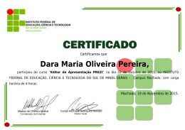 Dara Maria Oliveira Pereira
