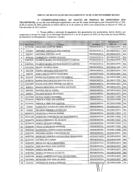 33/2013 - Ministério dos Transportes