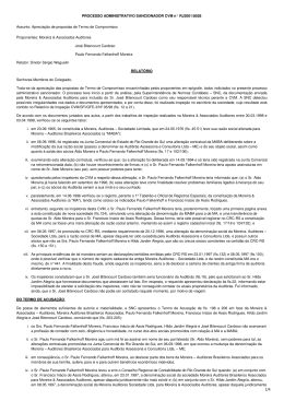 PROCESSO ADMINISTRATIVO SANCIONADOR CVM n&deg; RJ2001