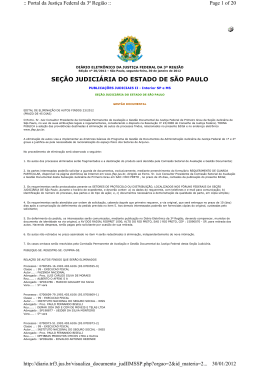 EDITAL n&ordm; 023/2012