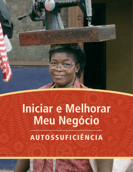 Iniciar e Melhorar Meu Neg&oacute;cio