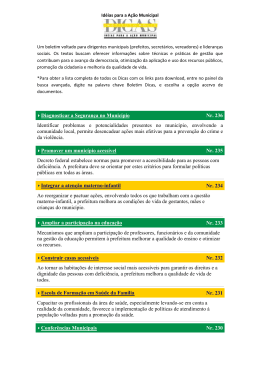 Idéias para a Ação Municipal _2