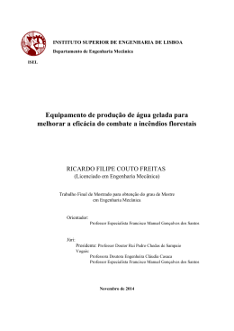 Equipamento de produ&ccedil;&atilde;o de &aacute;gua gelada para melhorar a efic&aacute;cia