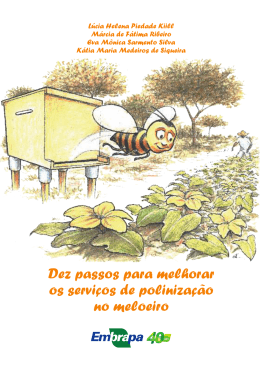 Dez Passos para Melhorar os Serviços de Polinização no Meloeiro