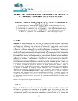 proposta de um conjunto de diretrizes para melhorar a