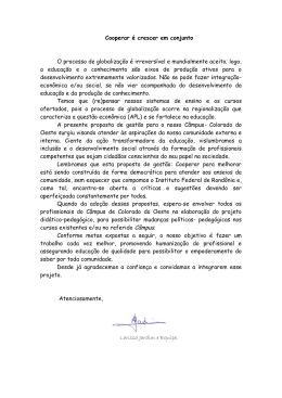 Gest&atilde;o: Cooperar para melhorar