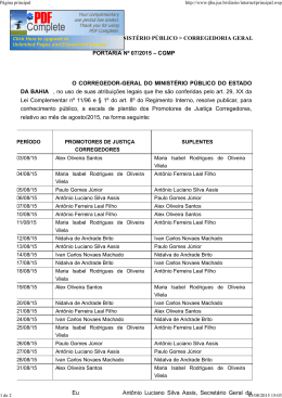 Diário n. 1473 de 22 de Julho de 2015