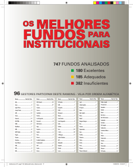 FUNDOSPARA - Revista Investidor Institucional