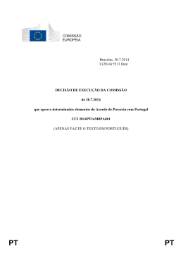 COMISSÃO EUROPEIA Bruxelas, 30.7.2014 C