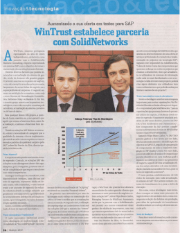 WinTrust estabelece parceria com SolidNetworks