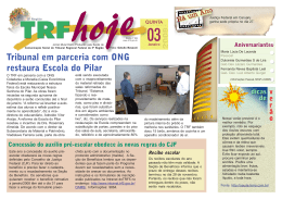 Tribunal em parceria com ONG restaura Escola do Pilar
