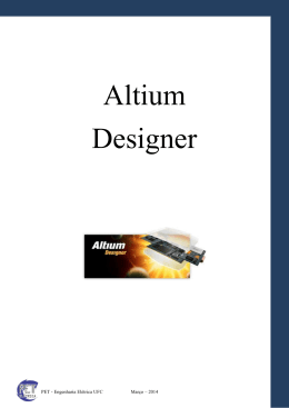 Altium Designer - PET El&eacute;trica - Universidade Federal do Cear&aacute;