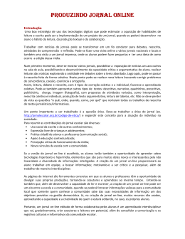 produzindo jornal online produzindo jornal online