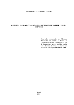 VANDERLEI OLIVEIRA DOS SANTOS CAMISETA ESCOLAR