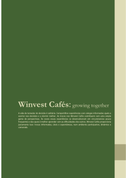 Winvest Cafés - Alfredo Behrens
