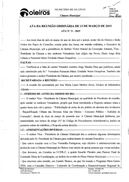 aoleIros ter&rdquo; - Munic&iacute;pio de Oleiros