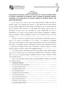 ESPlNl-IO - C&acirc;mara Municipal de Espinho