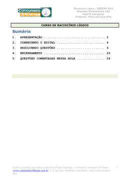 Ver Aula Inaugural - Concurseiro 24 Horas