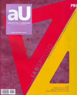 Edi&ccedil;&atilde;o 202 Janeiro / 2011 - Editora Pini Arquivo em PDF