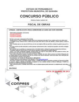 estado de pernambuco prefeitura municipal de quixaba
