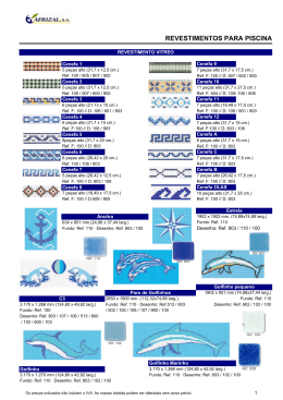 REVESTIMENTOS PARA PISCINA