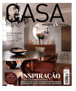 revista casa projeto & estilo