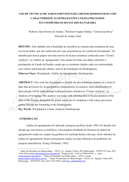 USO DE T&Eacute;CNICAS DE AGRUPAMENTOS PARA GRUPOS